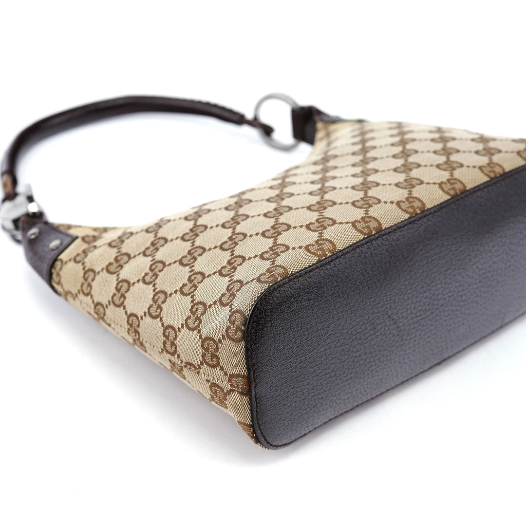 115002 Beige GG Shoulder Bag