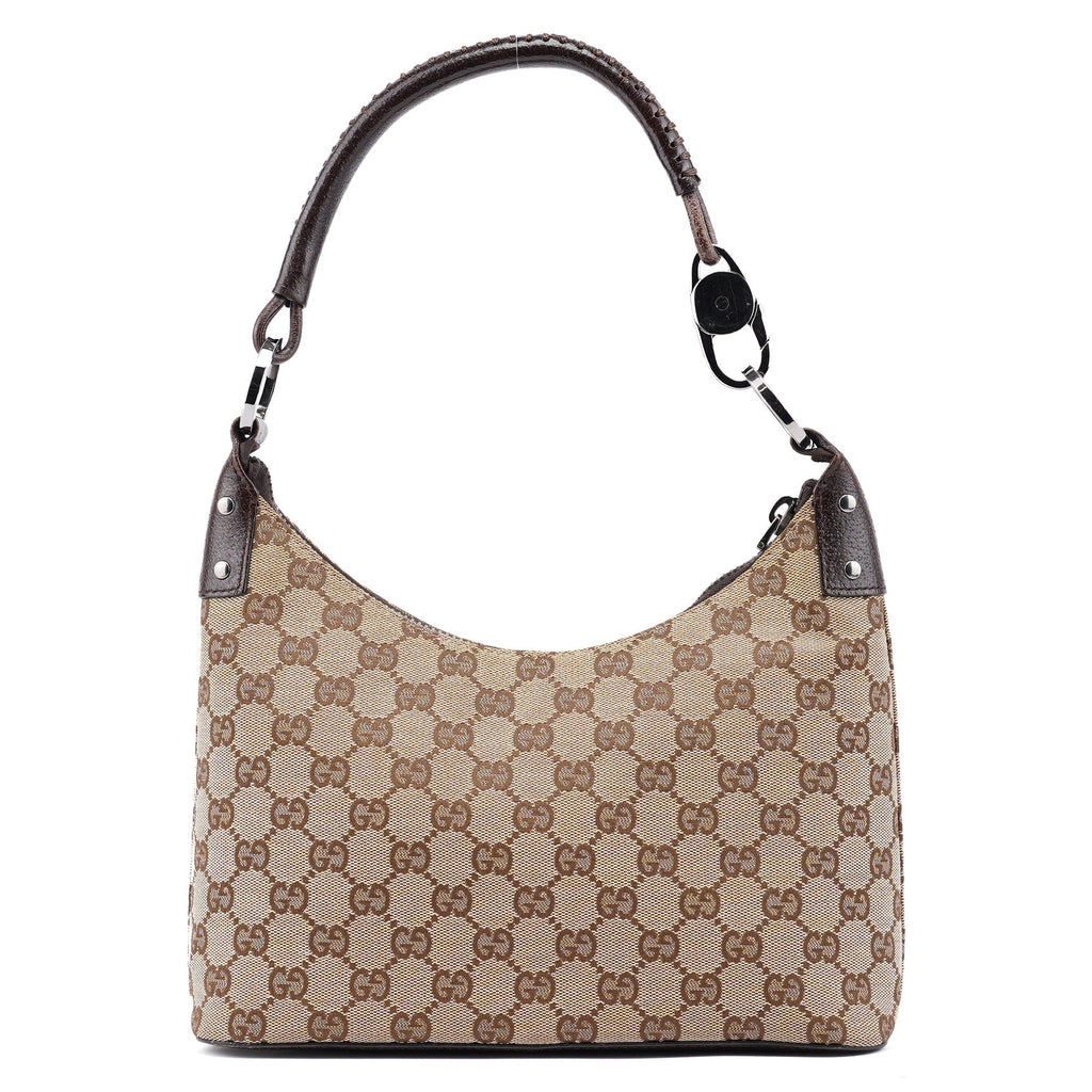 115002 Beige GG Shoulder Bag