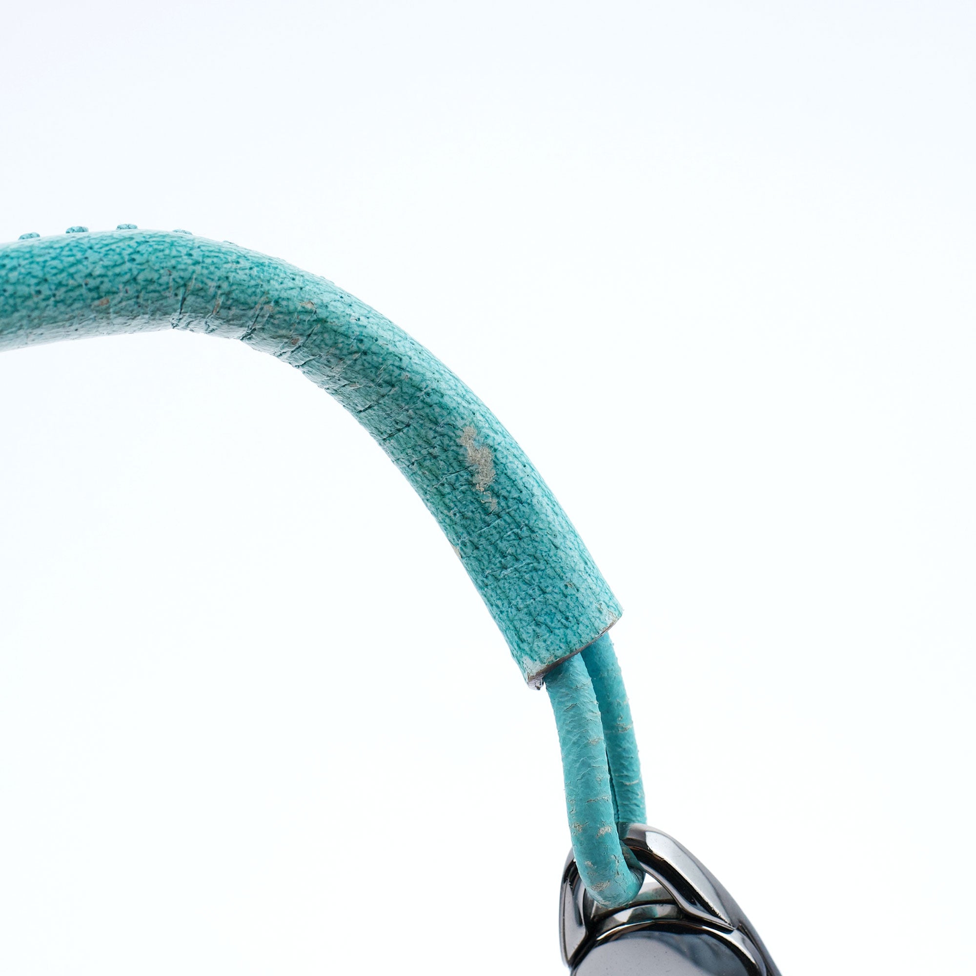 115002 Beige Turquoise GG Shoulder Bag