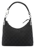115002 Black GG Shoulder Bag