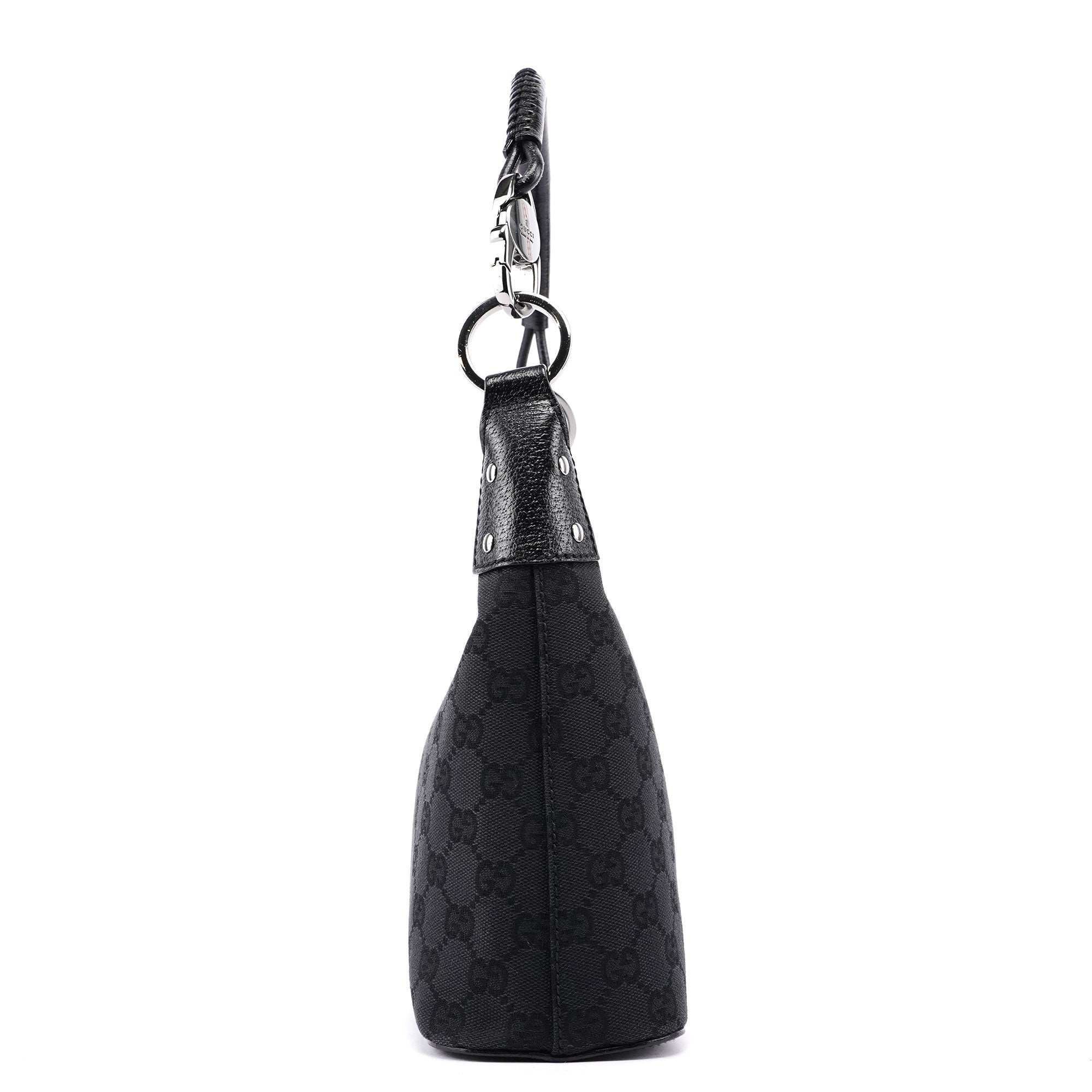 115002 Black GG Shoulder Bag