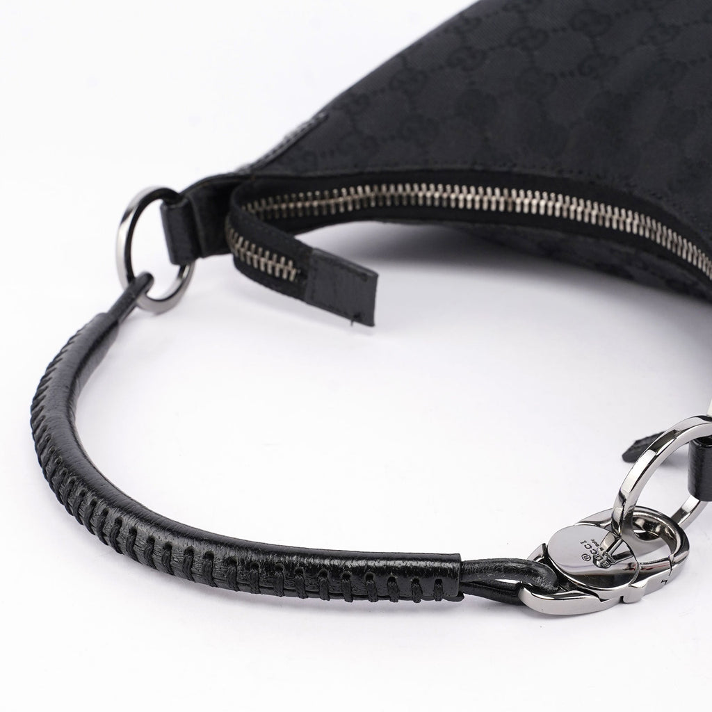 115002 Black GG Shoulder Bag