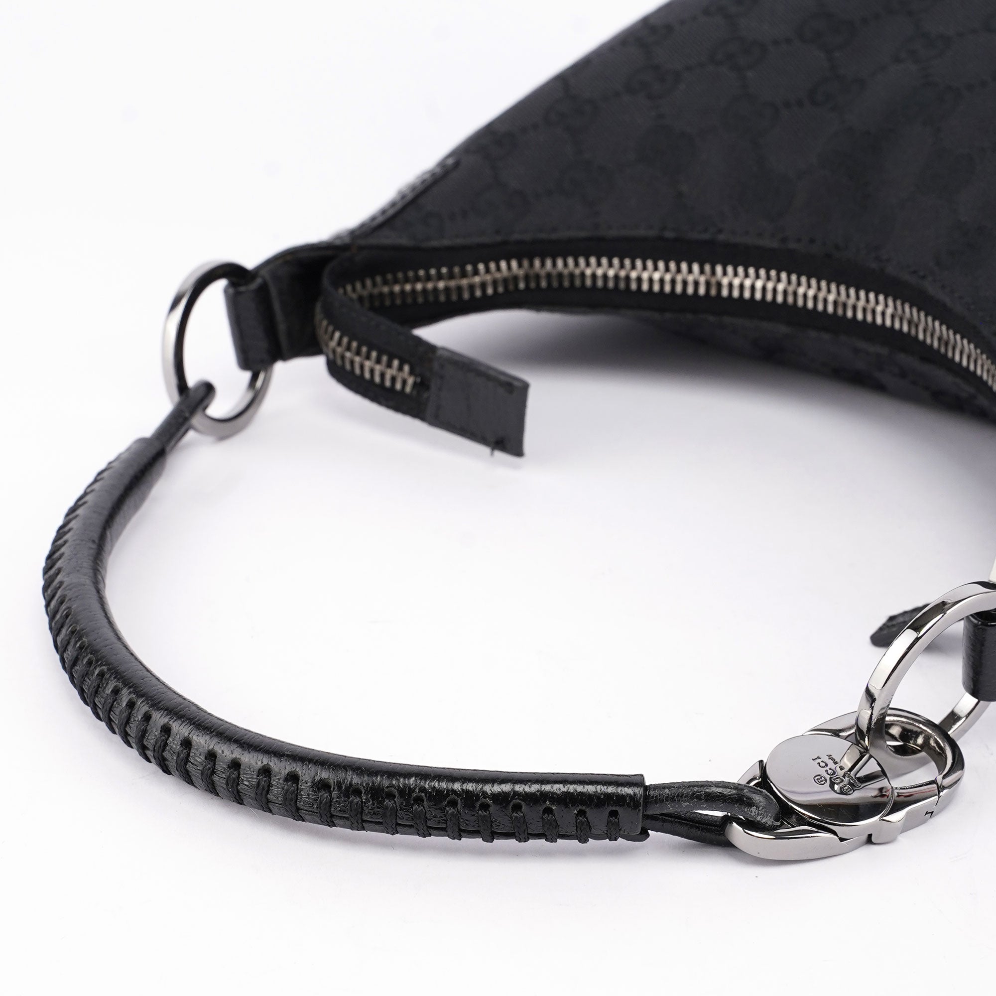 115002 Black GG Shoulder Bag