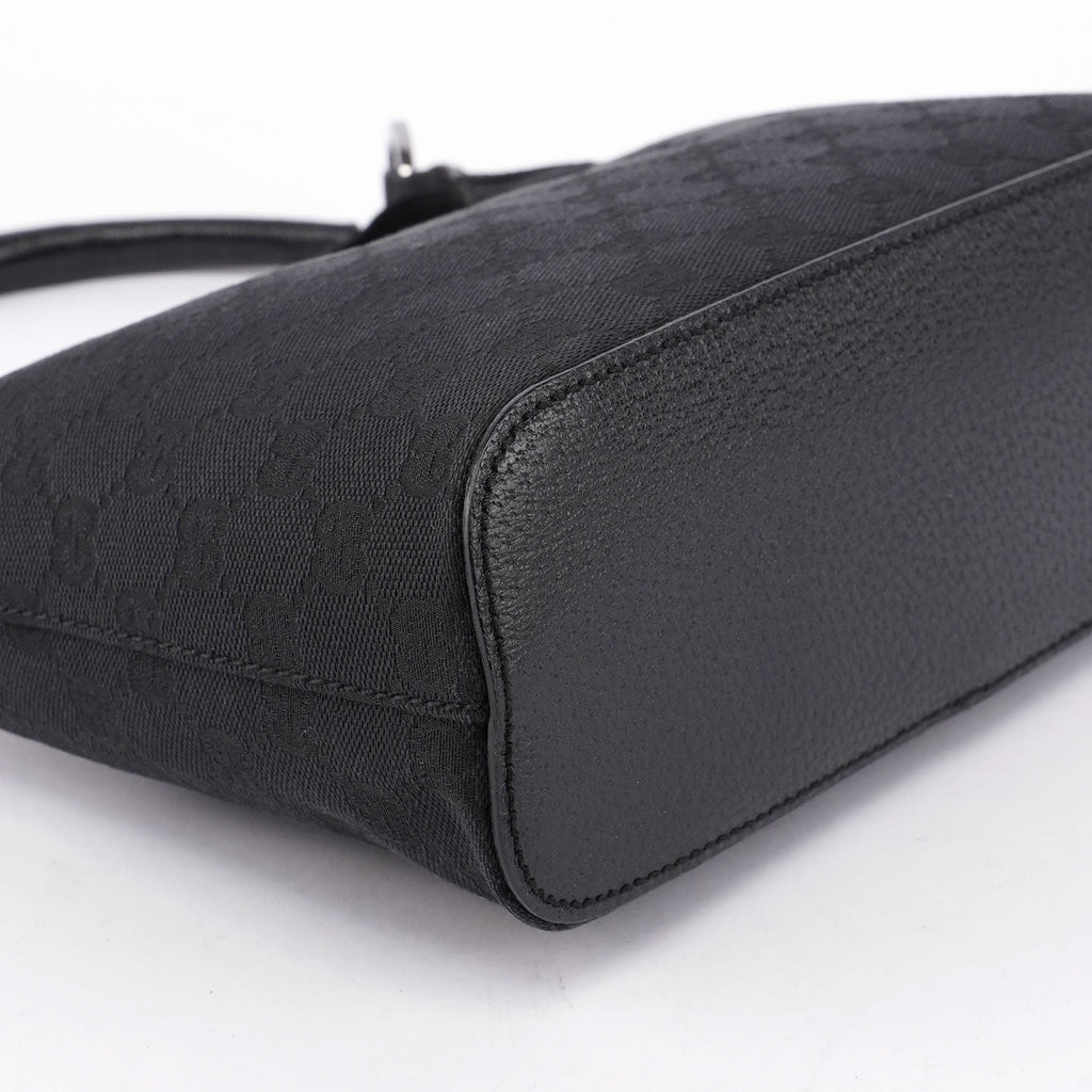 115002 Black GG Shoulder Bag