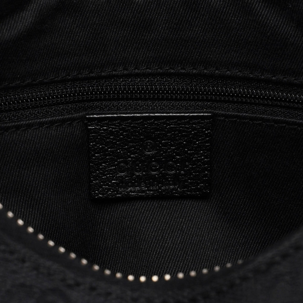 115002 Black GG Shoulder Bag
