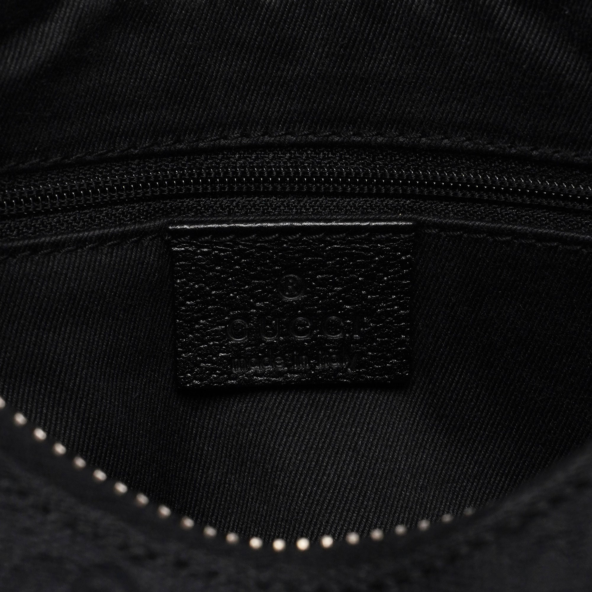 115002 Black GG Shoulder Bag