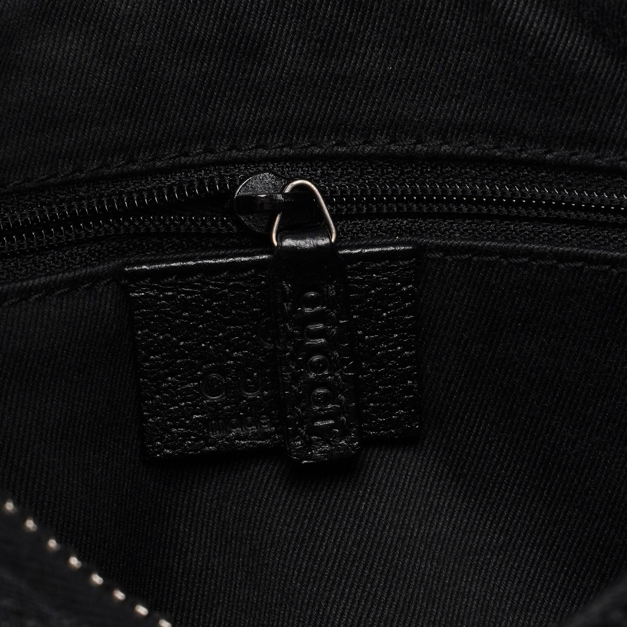 115002 Black GG Shoulder Bag