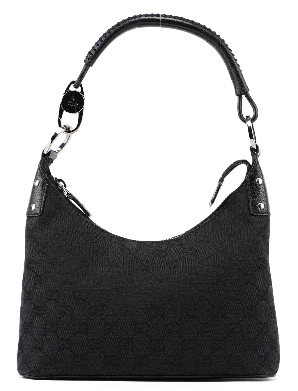115002 Black GG Shoulder Bag