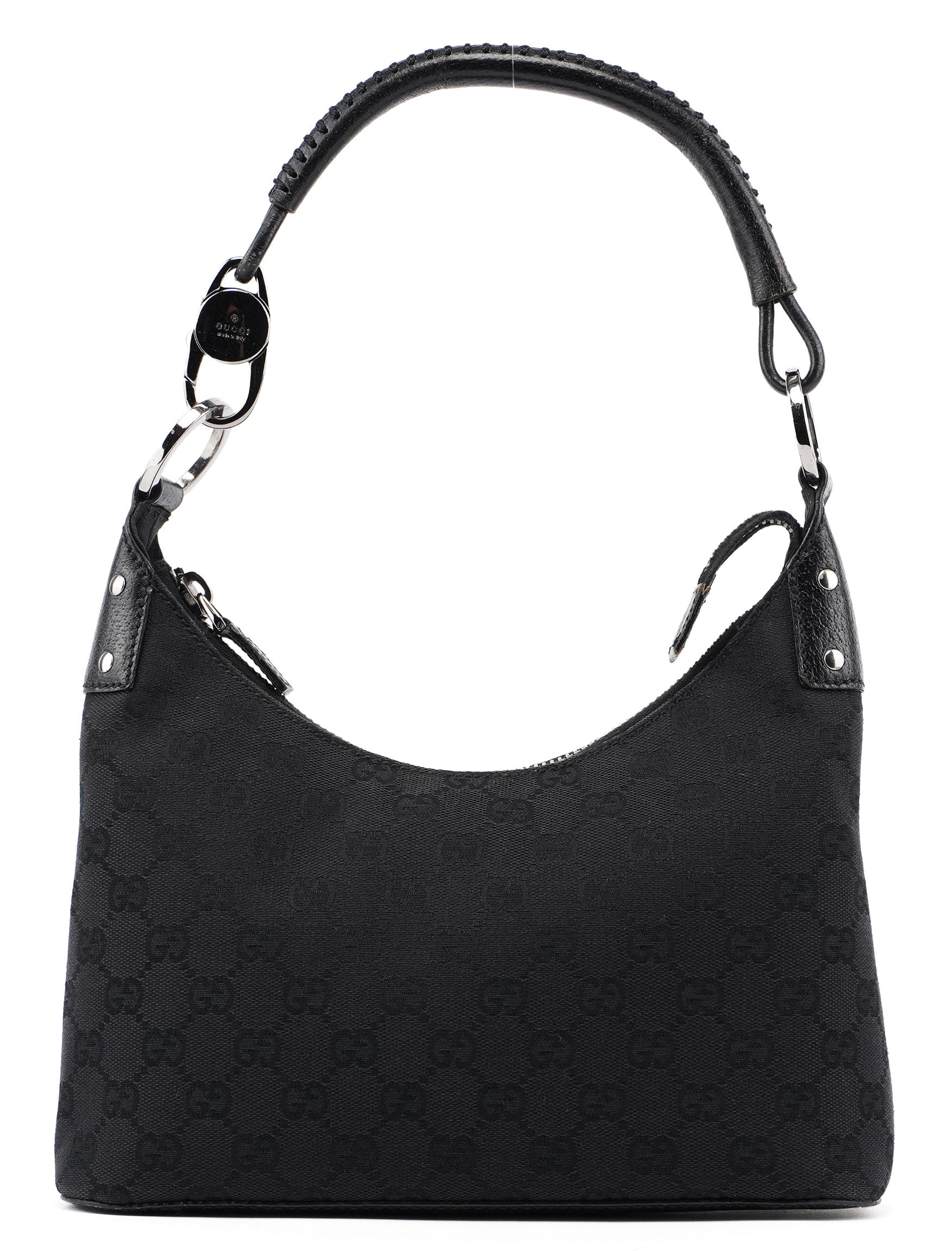 115002 Black GG Shoulder Bag
