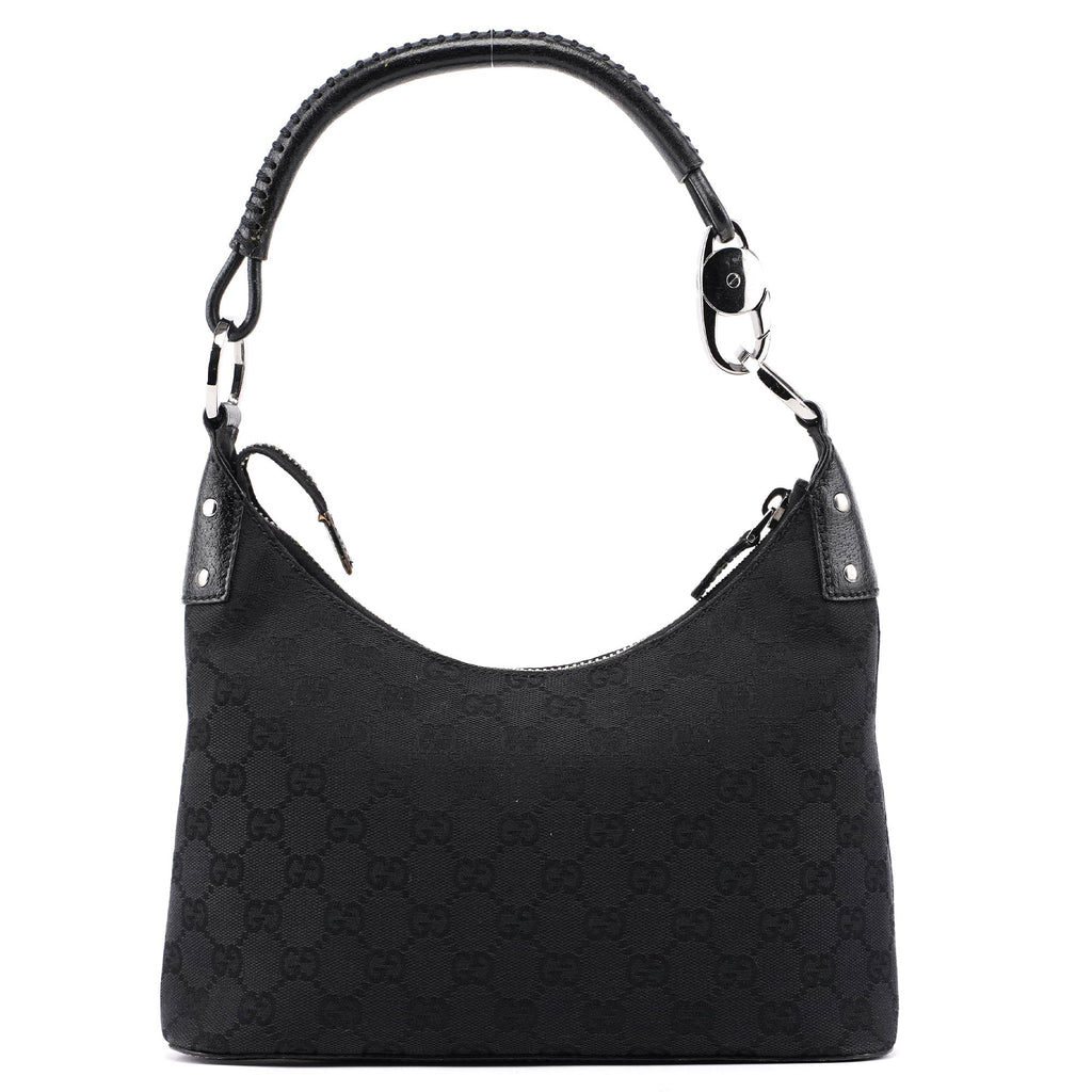 115002 Black GG Shoulder Bag