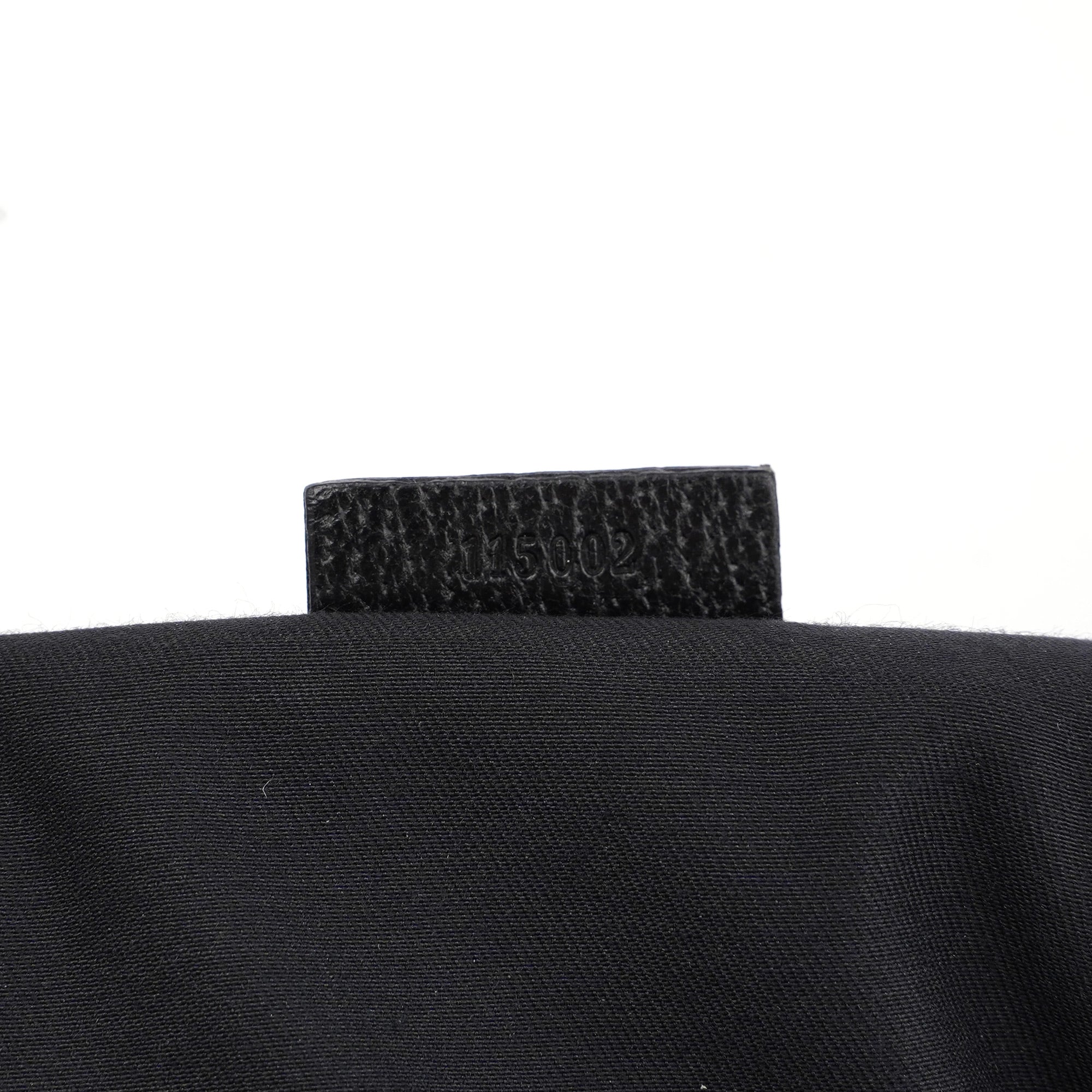 115002 Black GG Shoulder Bag