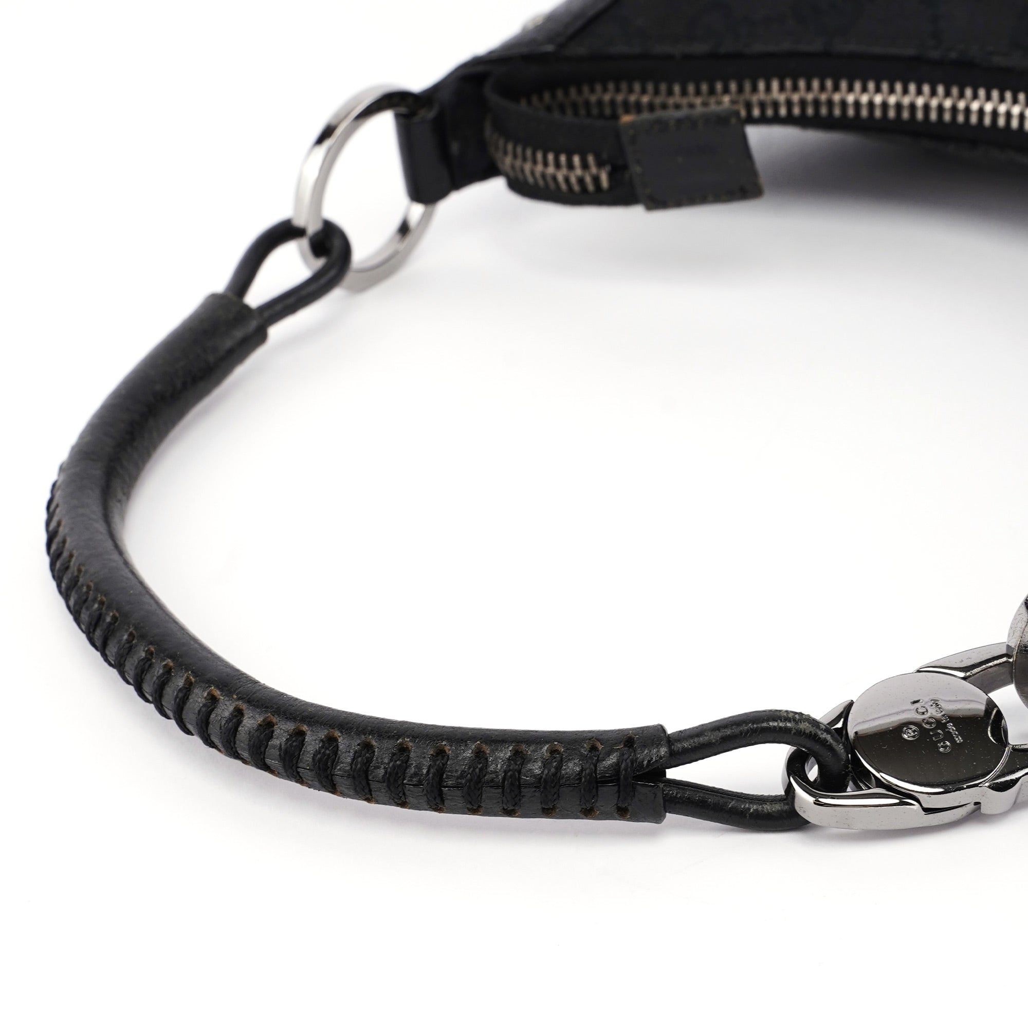 115002 Black GG Shoulder Bag