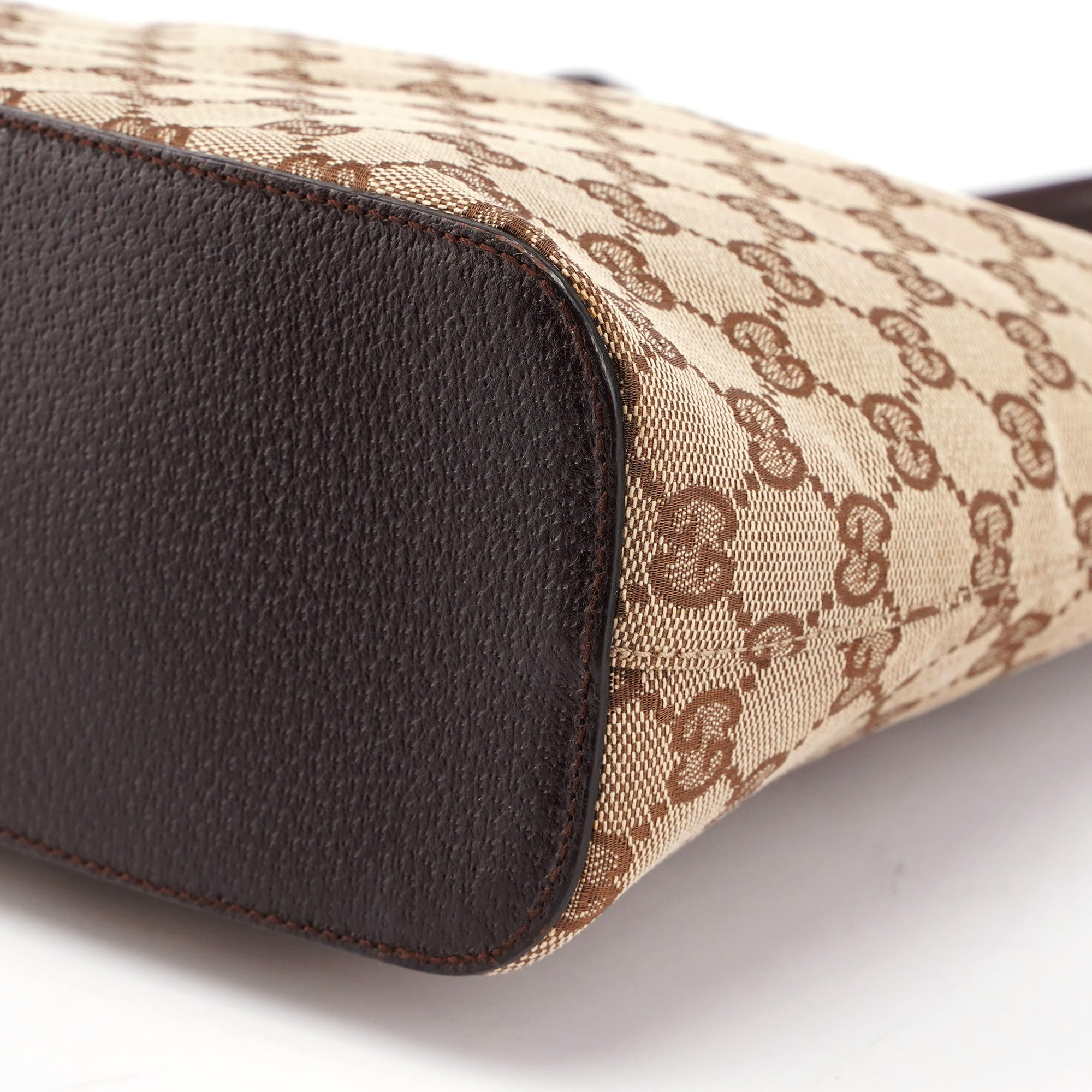 115003 Beige Brown GG Shoulder Bag