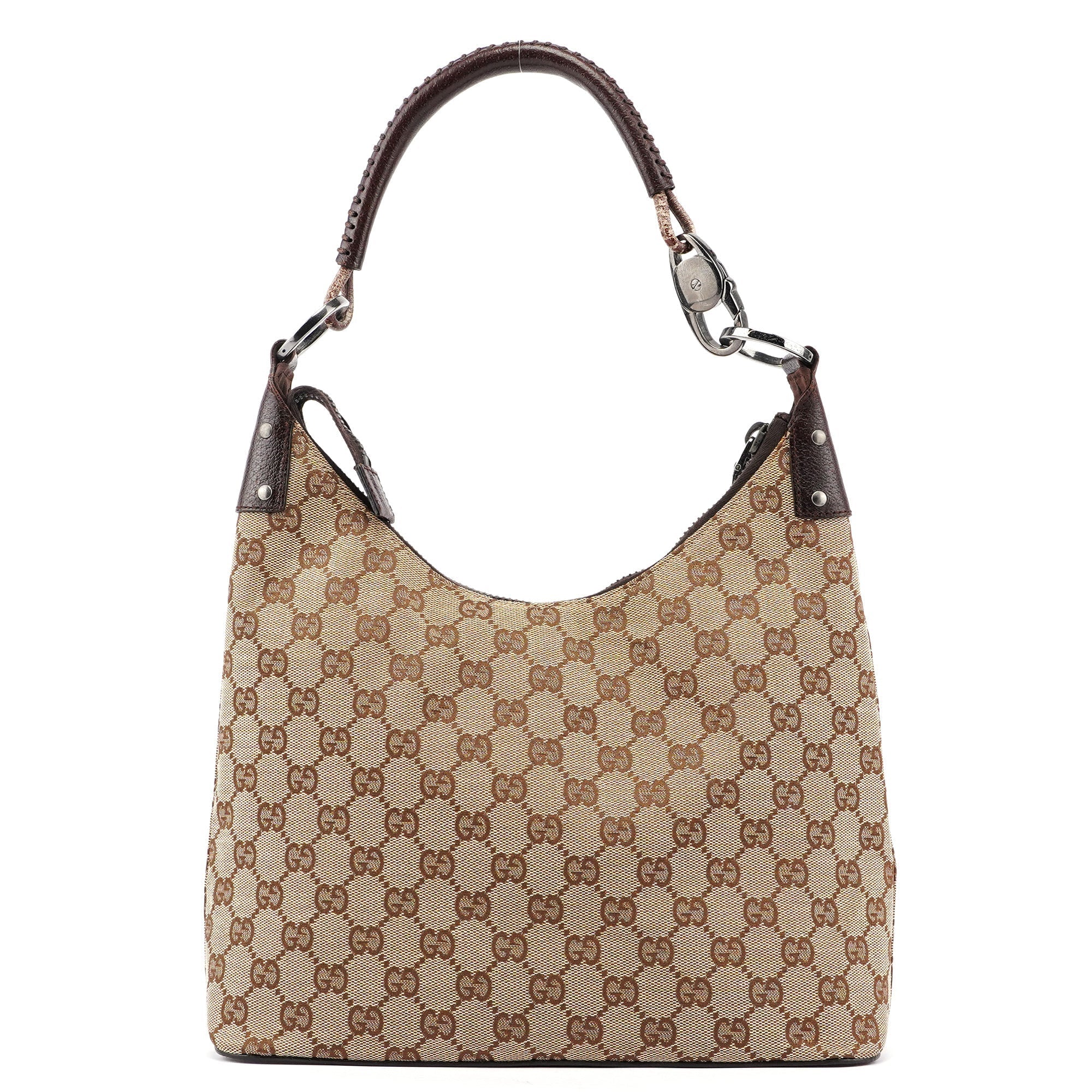115003 Beige Brown GG Shoulder Bag