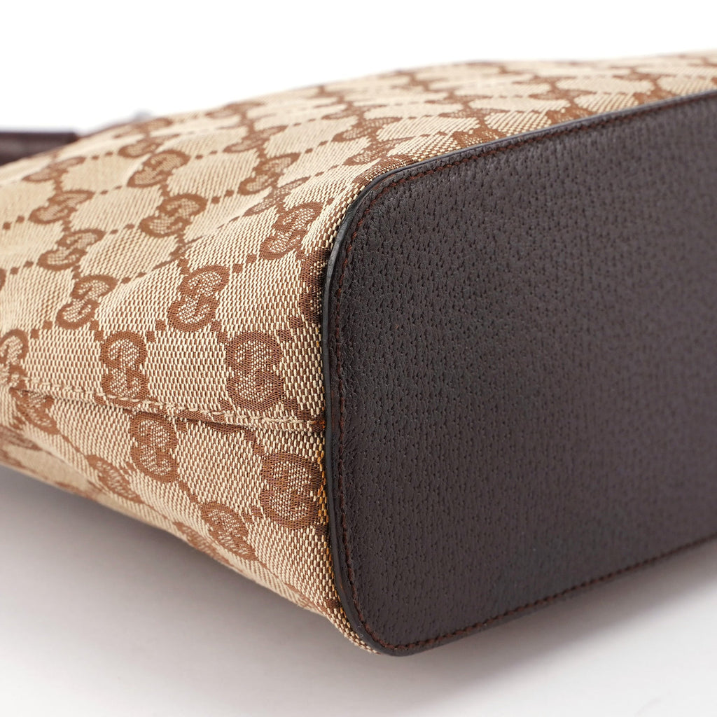 115003 Beige Brown GG Shoulder Bag