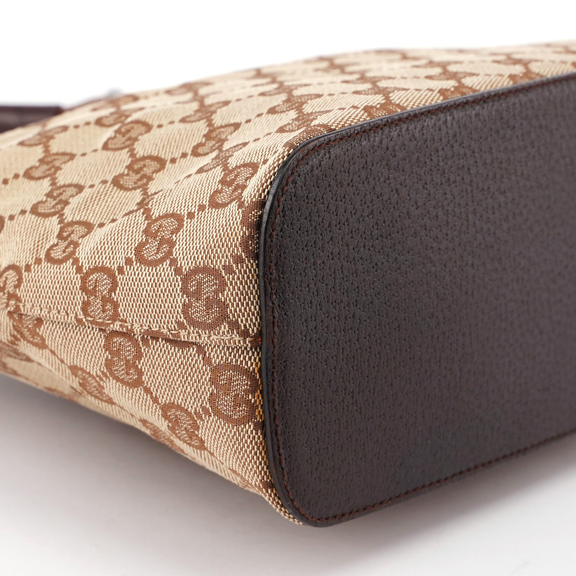 115003 Beige Brown GG Shoulder Bag