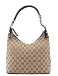 115003 Beige GG Hobo Shoulder Bag