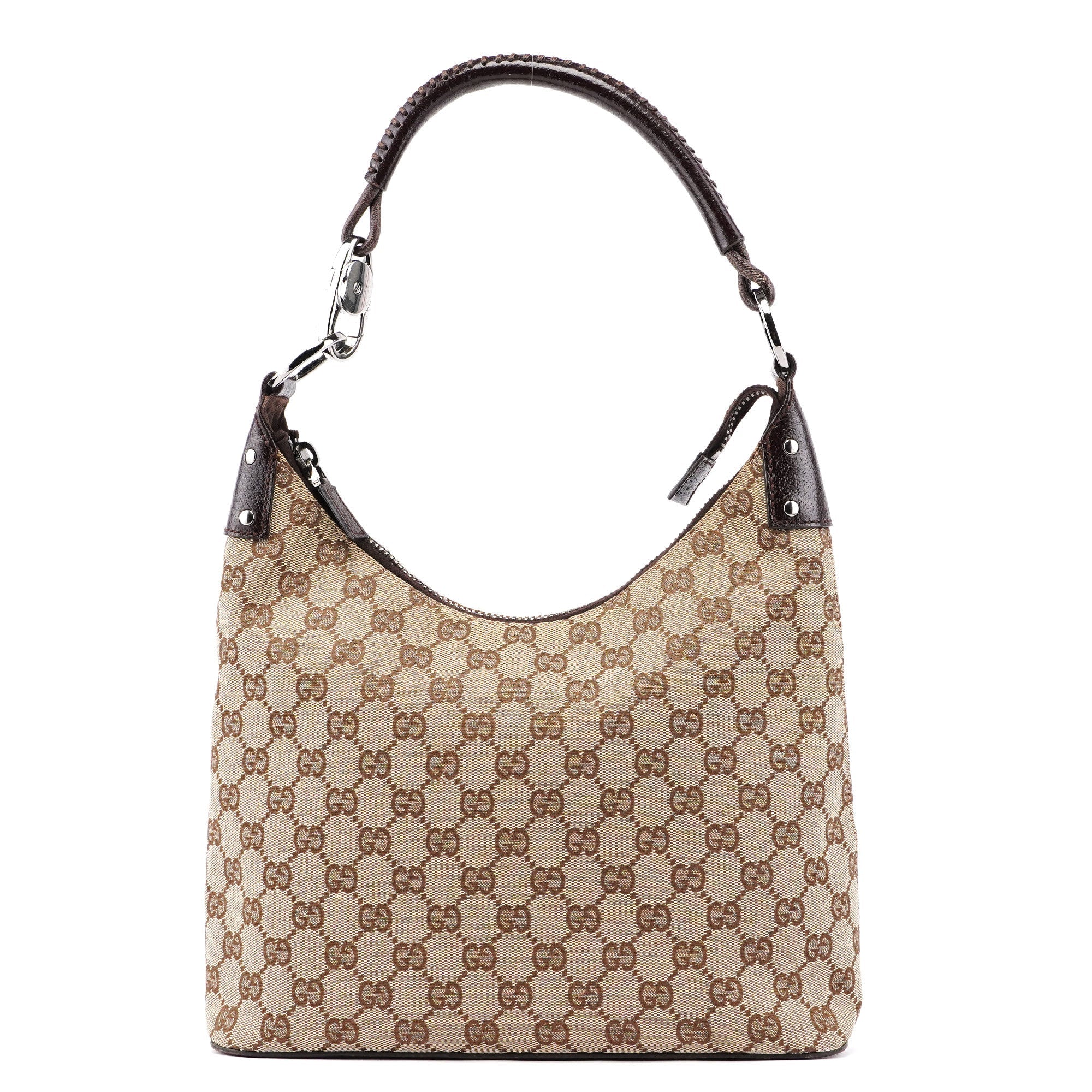 115003 Beige GG Hobo Shoulder Bag