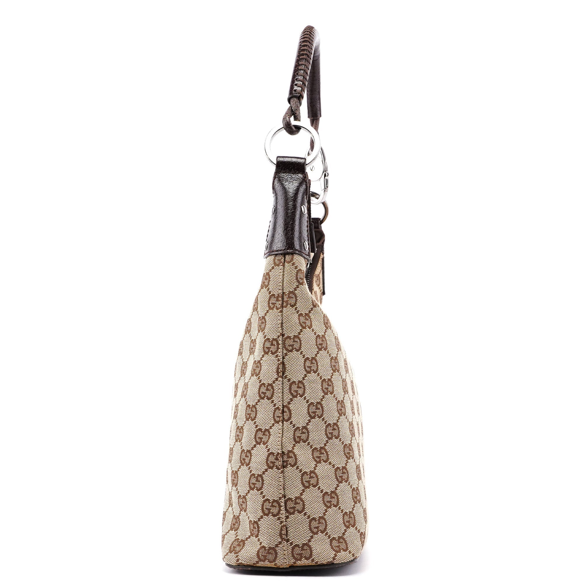115003 Beige GG Hobo Shoulder Bag