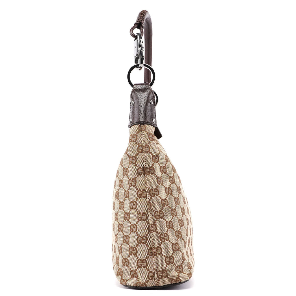 115003 Beige GG Hobo Shoulder Bag