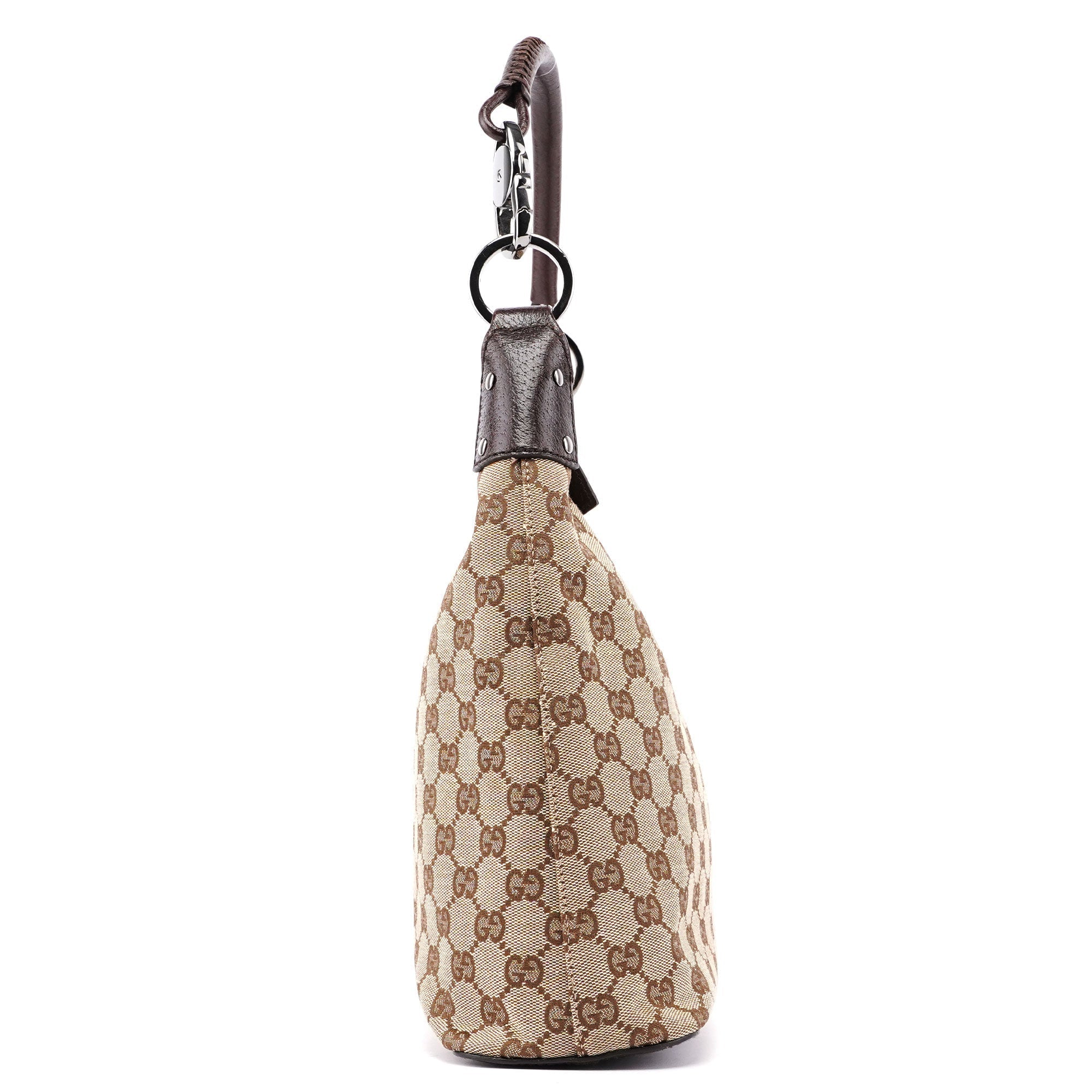 115003 Beige GG Hobo Shoulder Bag