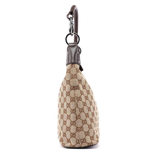 115003 Beige GG Hobo Shoulder Bag