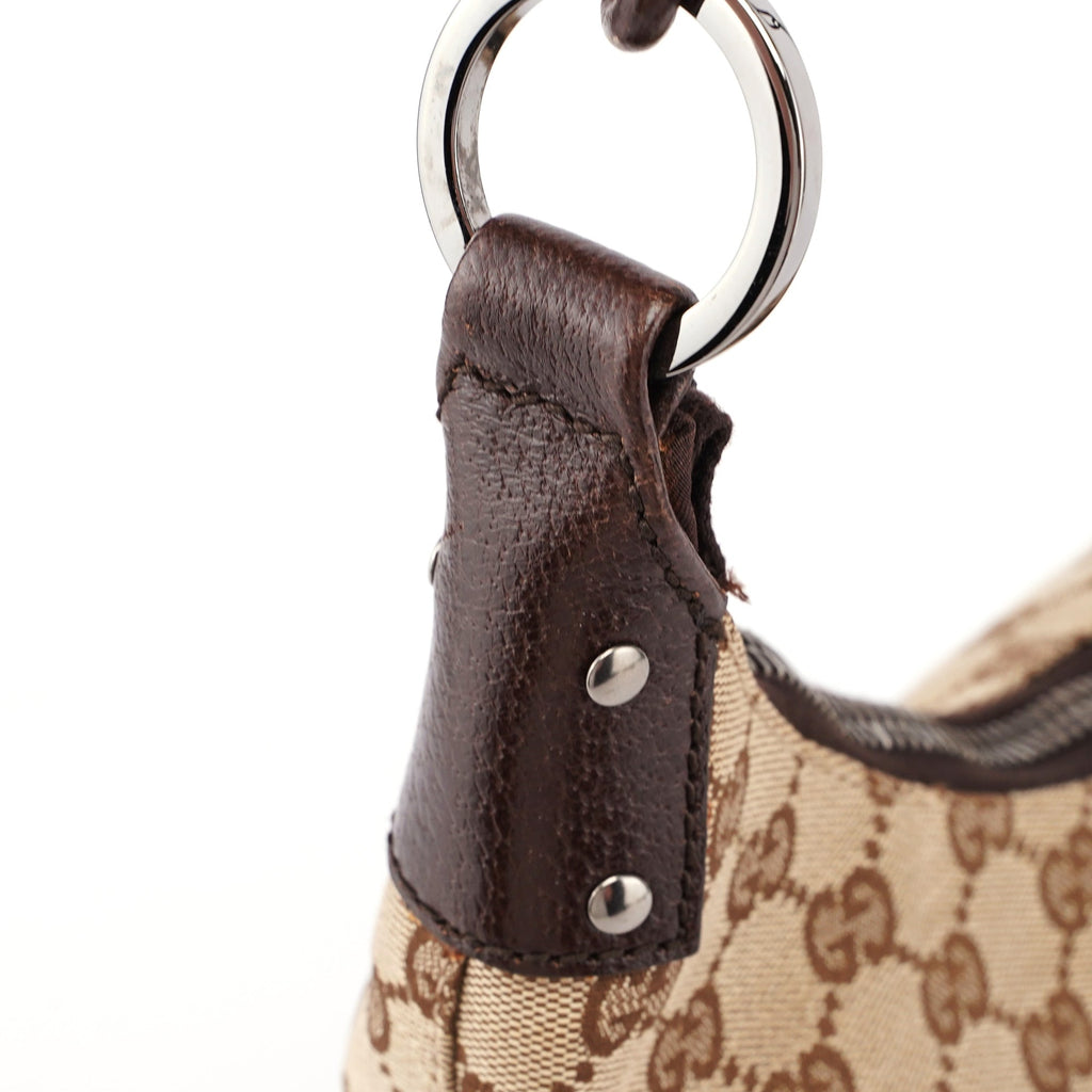 115003 Beige GG Hobo Shoulder Bag