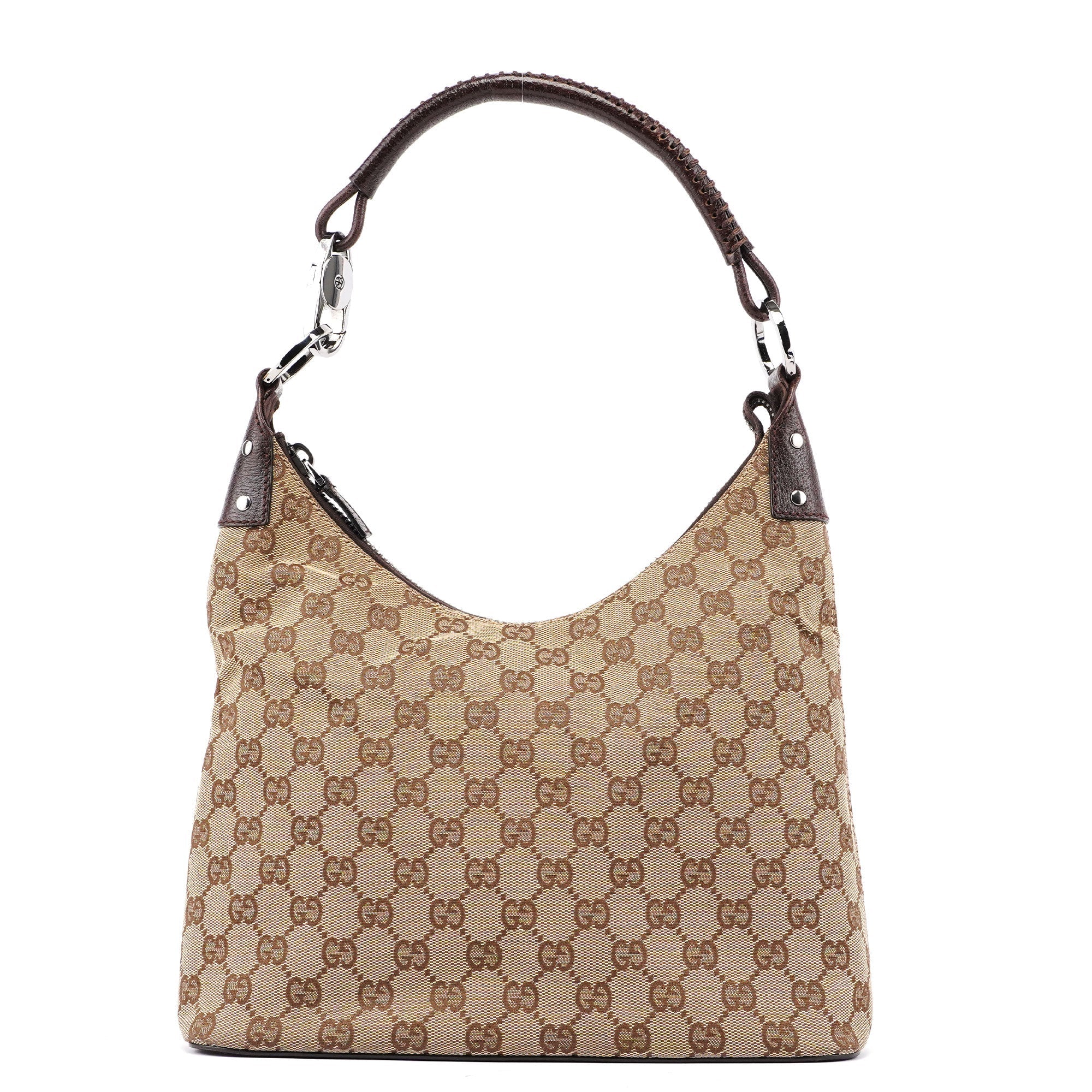 115003 Beige GG Hobo Shoulder Bag