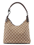 115003 Beige GG Hobo Shoulder Bag