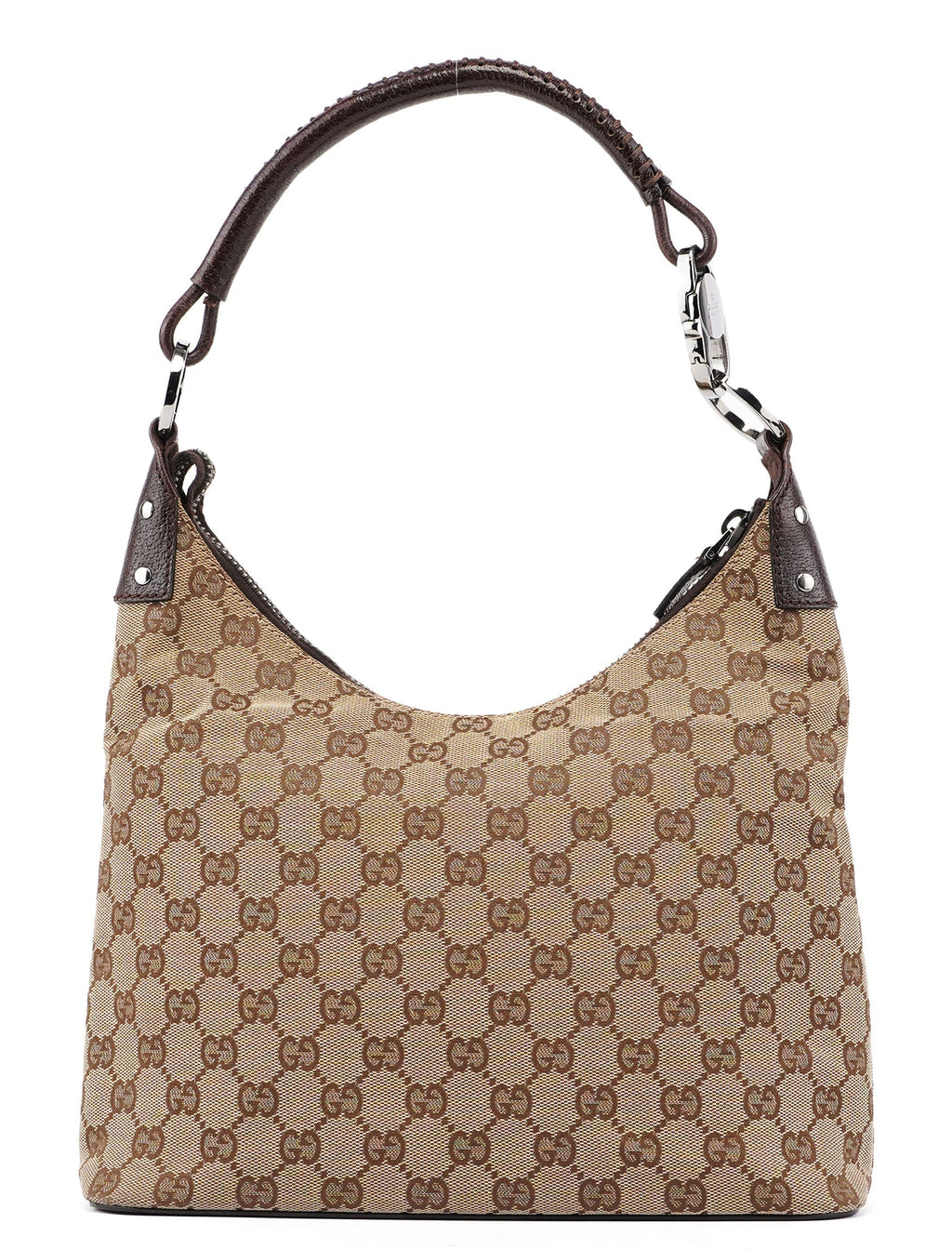 115003 Beige GG Hobo Shoulder Bag