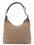 115003 Beige GG Hobo Shoulder Bag
