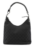 115003 Black GG Hobo Shoulder Bag