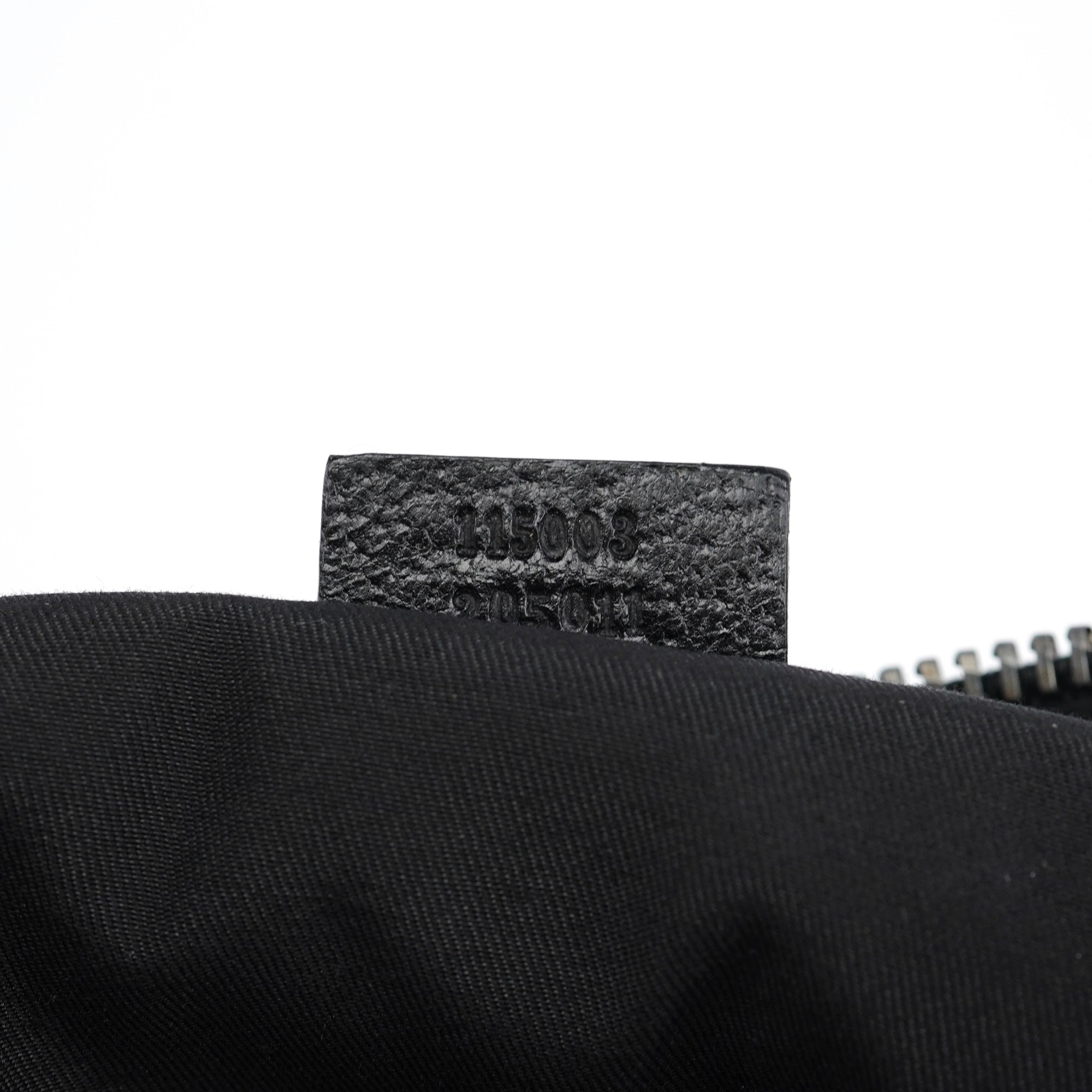115003 Black GG Shoulder Bag