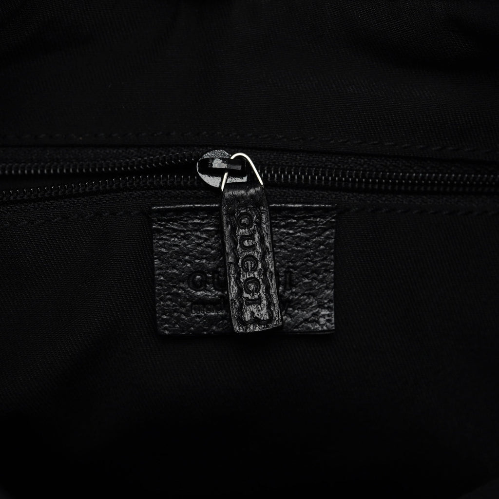 115003 Black GG Shoulder Bag