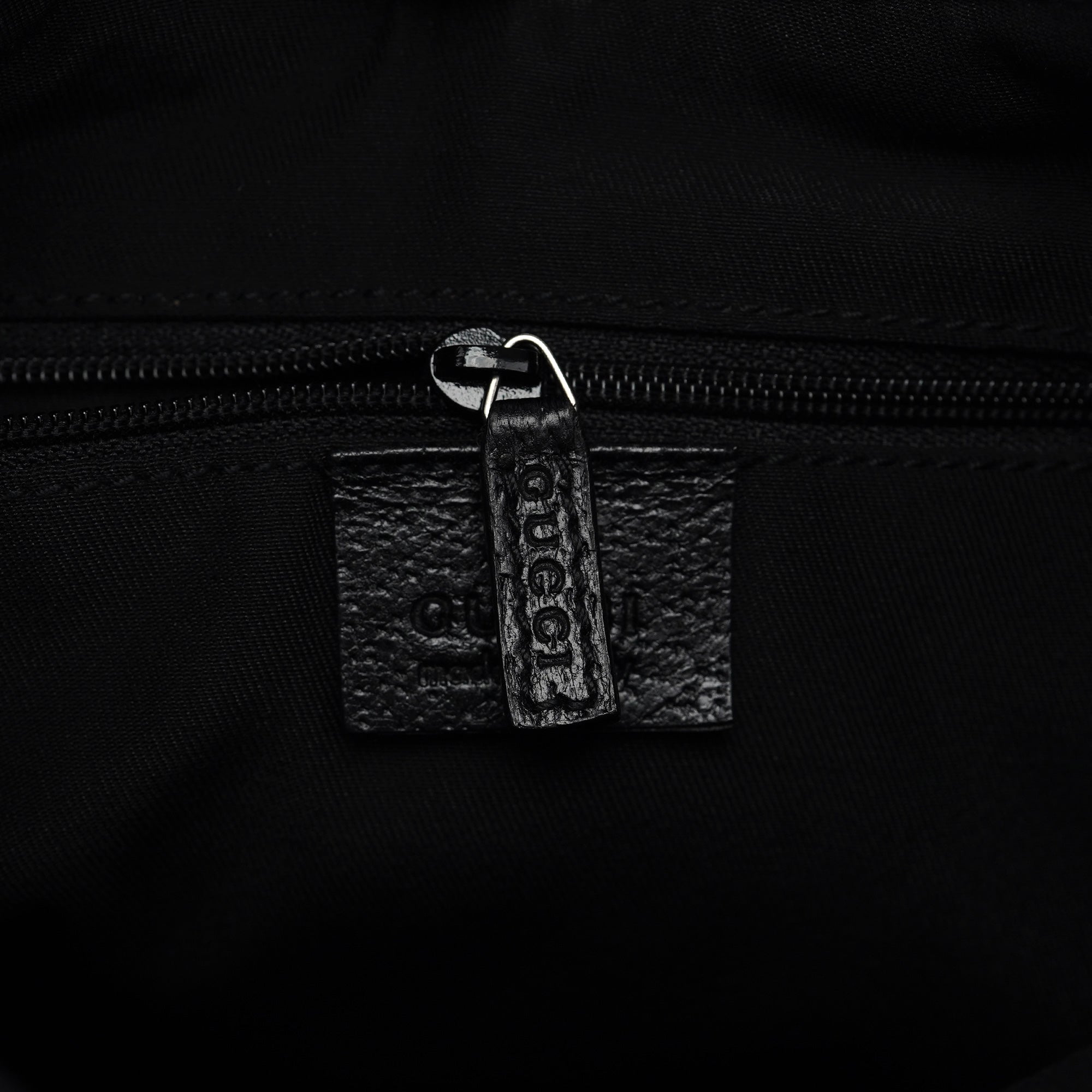 115003 Black GG Shoulder Bag