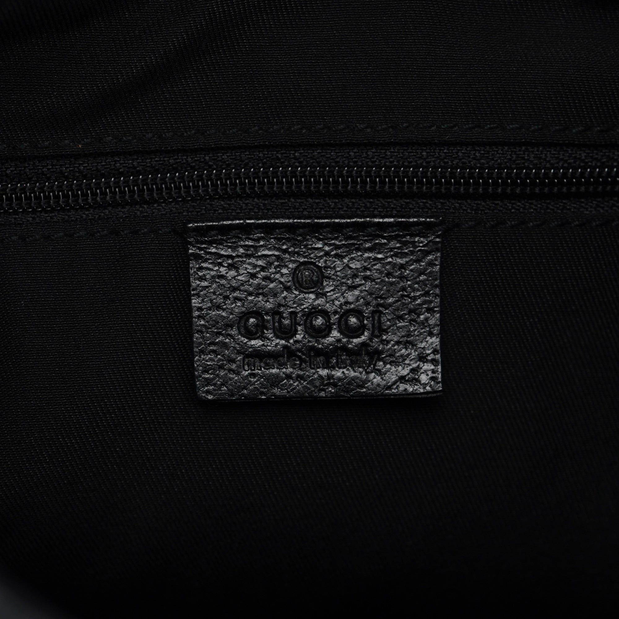 115003 Black GG Shoulder Bag