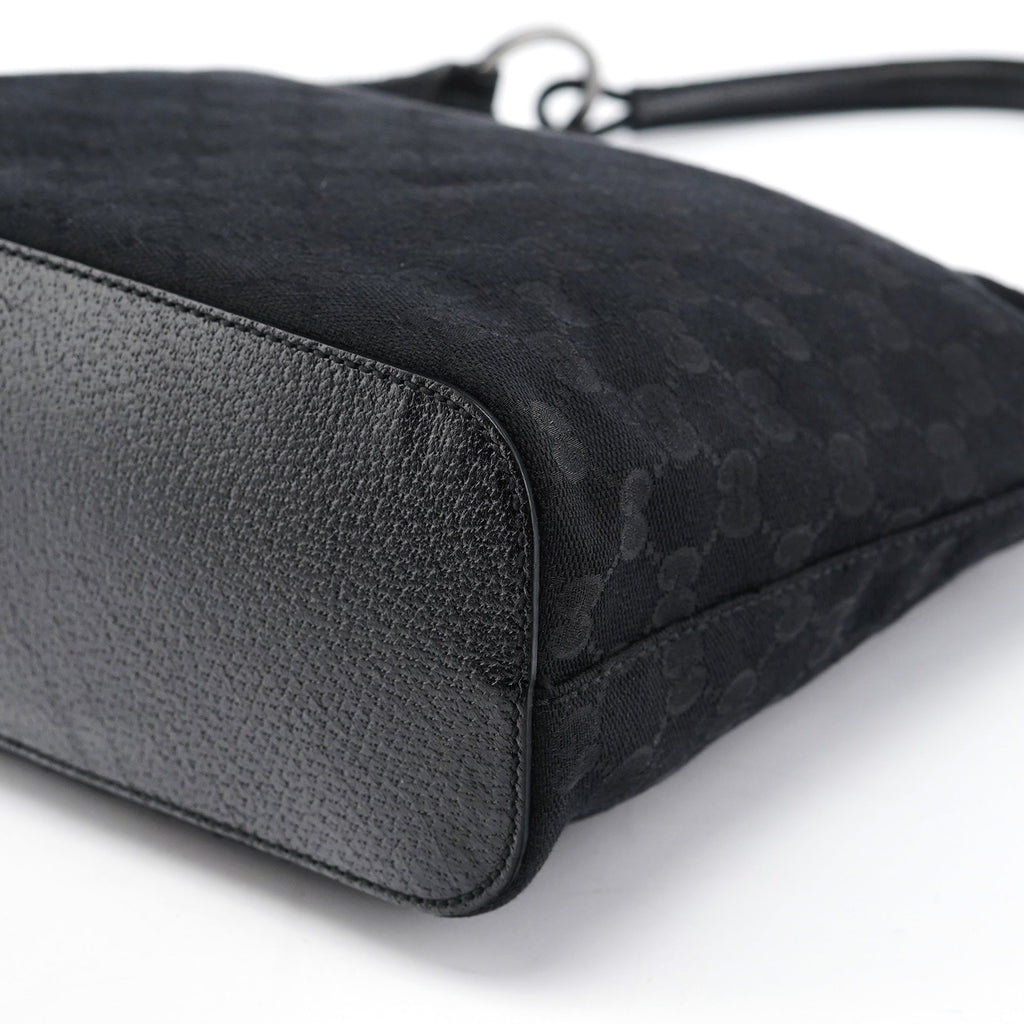 115003 Black GG Shoulder Bag