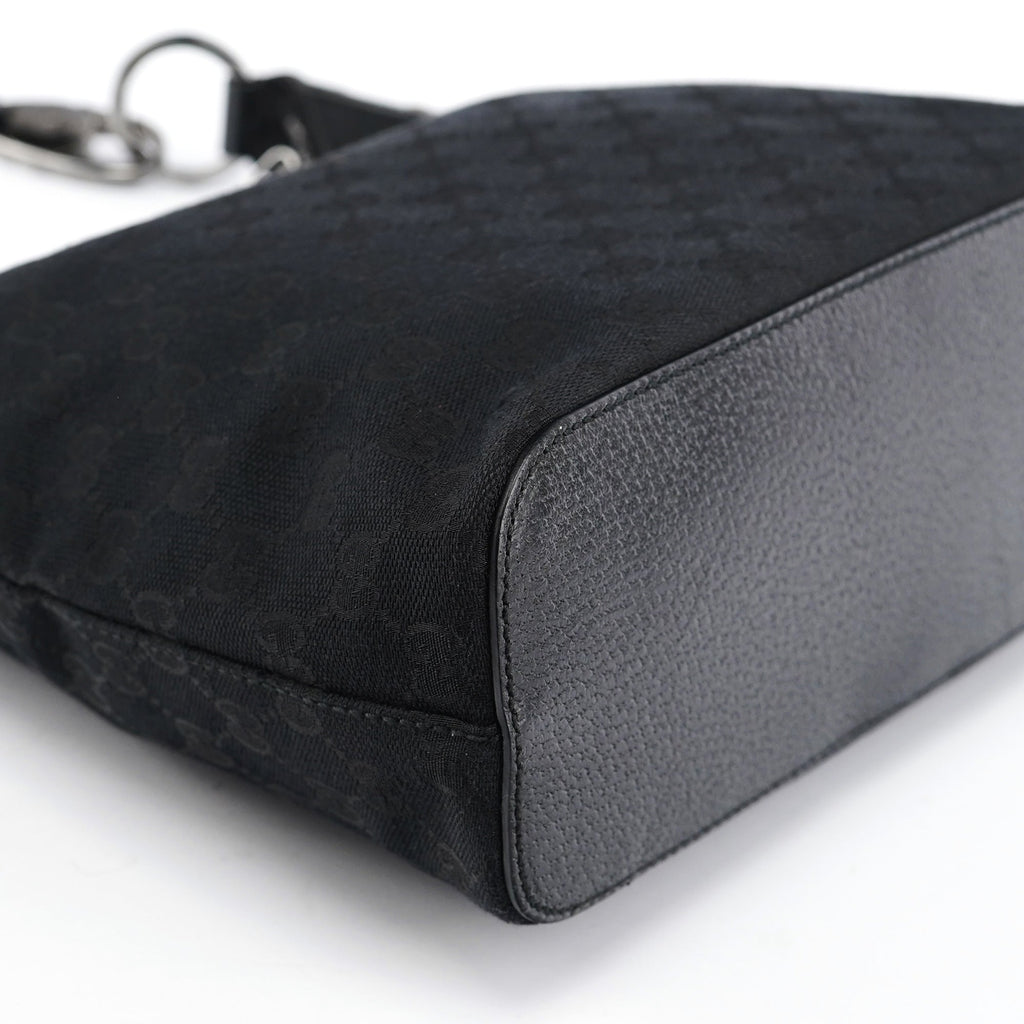 115003 Black GG Shoulder Bag