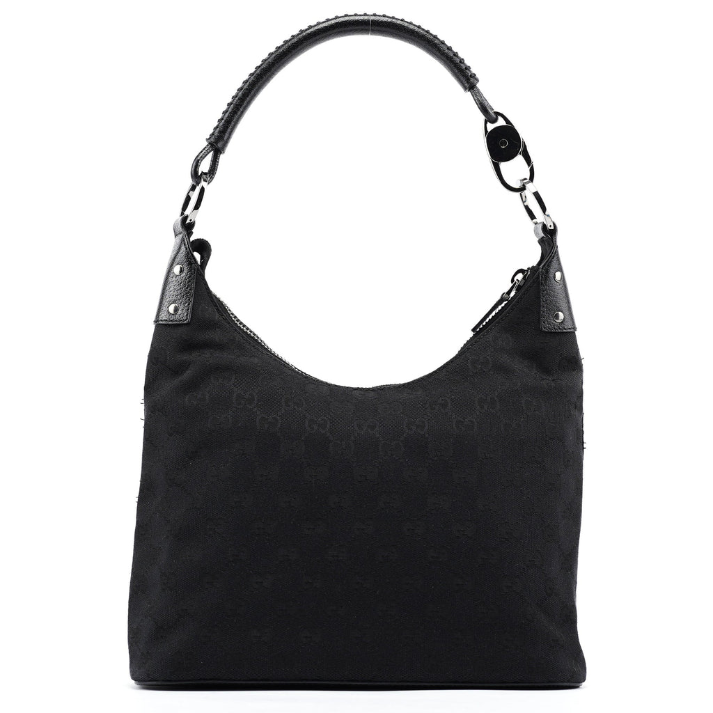 115003 Black GG Shoulder Bag