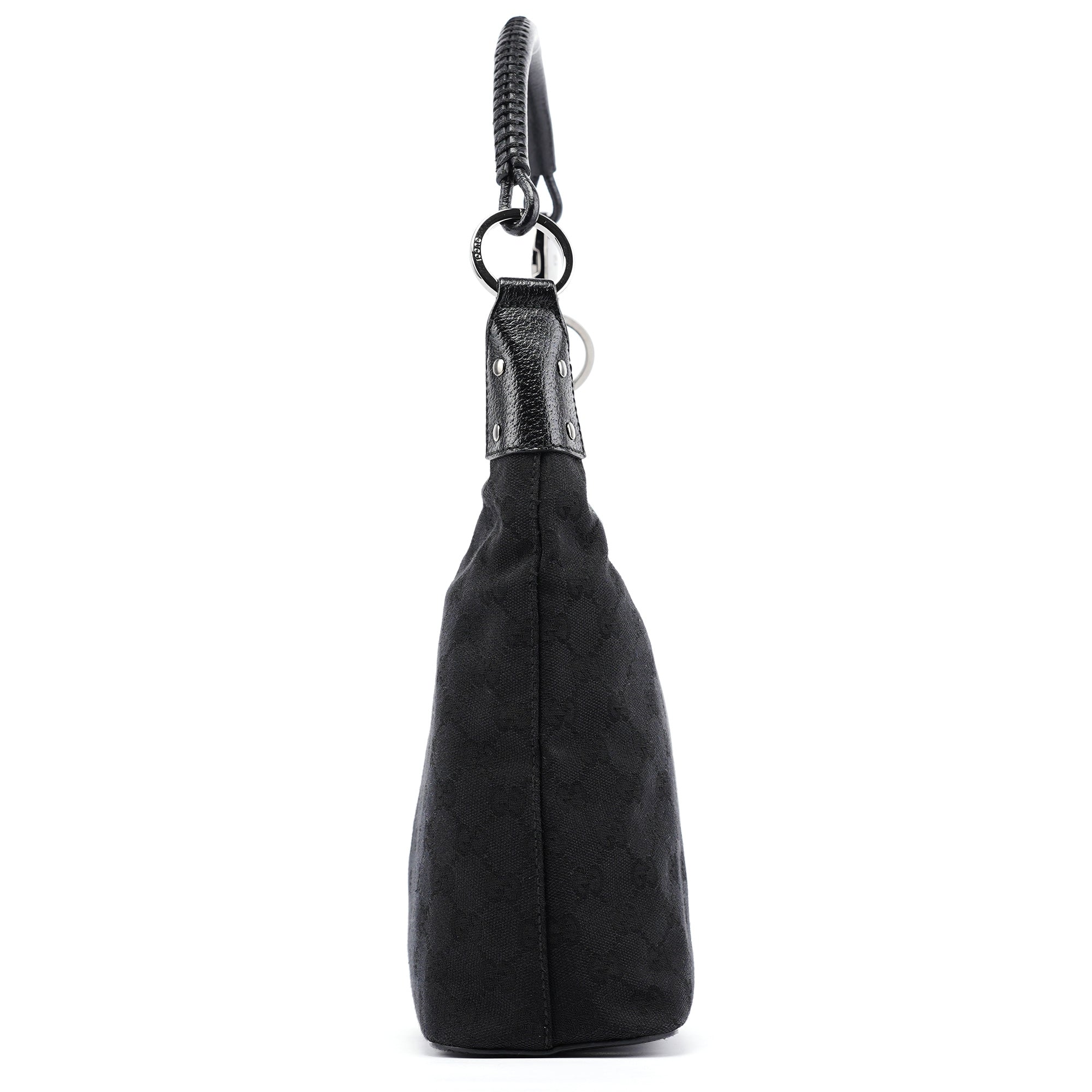 115003 Black GG Shoulder Bag