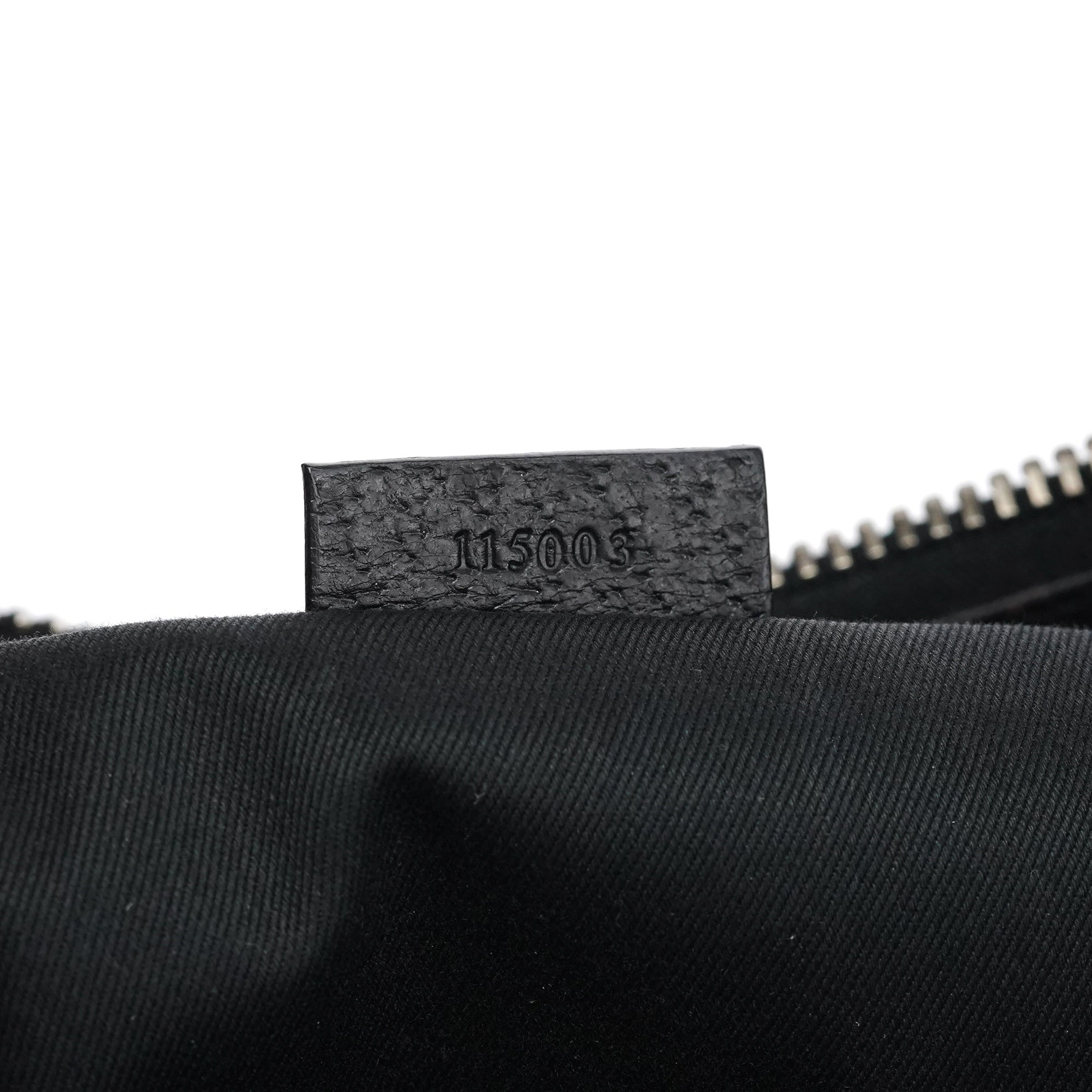 115003 Black GG Shoulder Bag