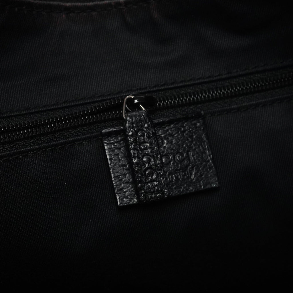 115003 Black GG Shoulder Bag