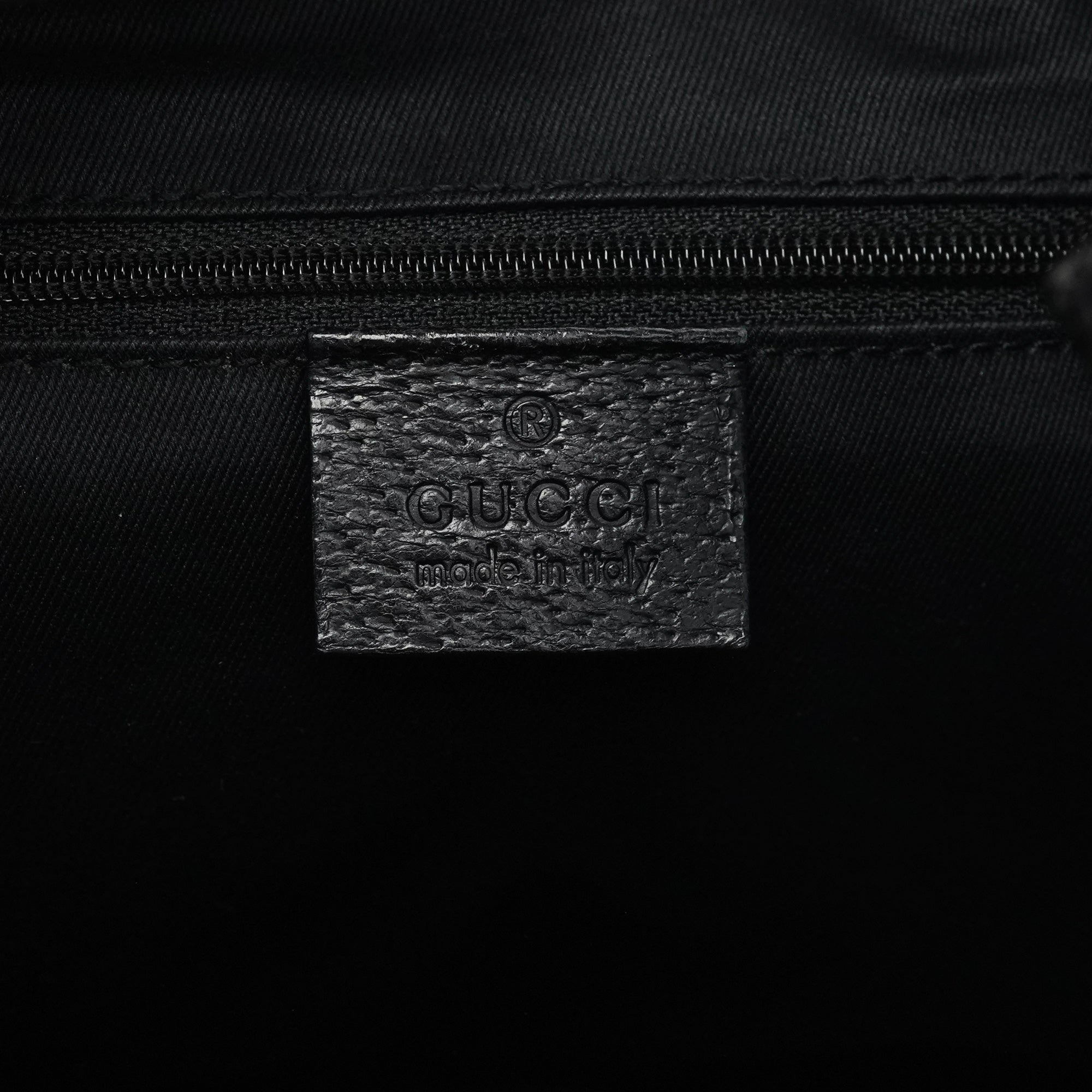 115003 Black GG Shoulder Bag