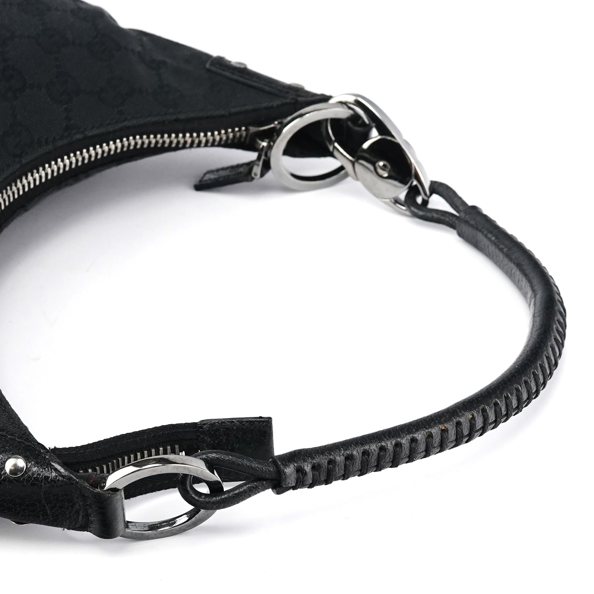 115003 Black GG Shoulder Bag