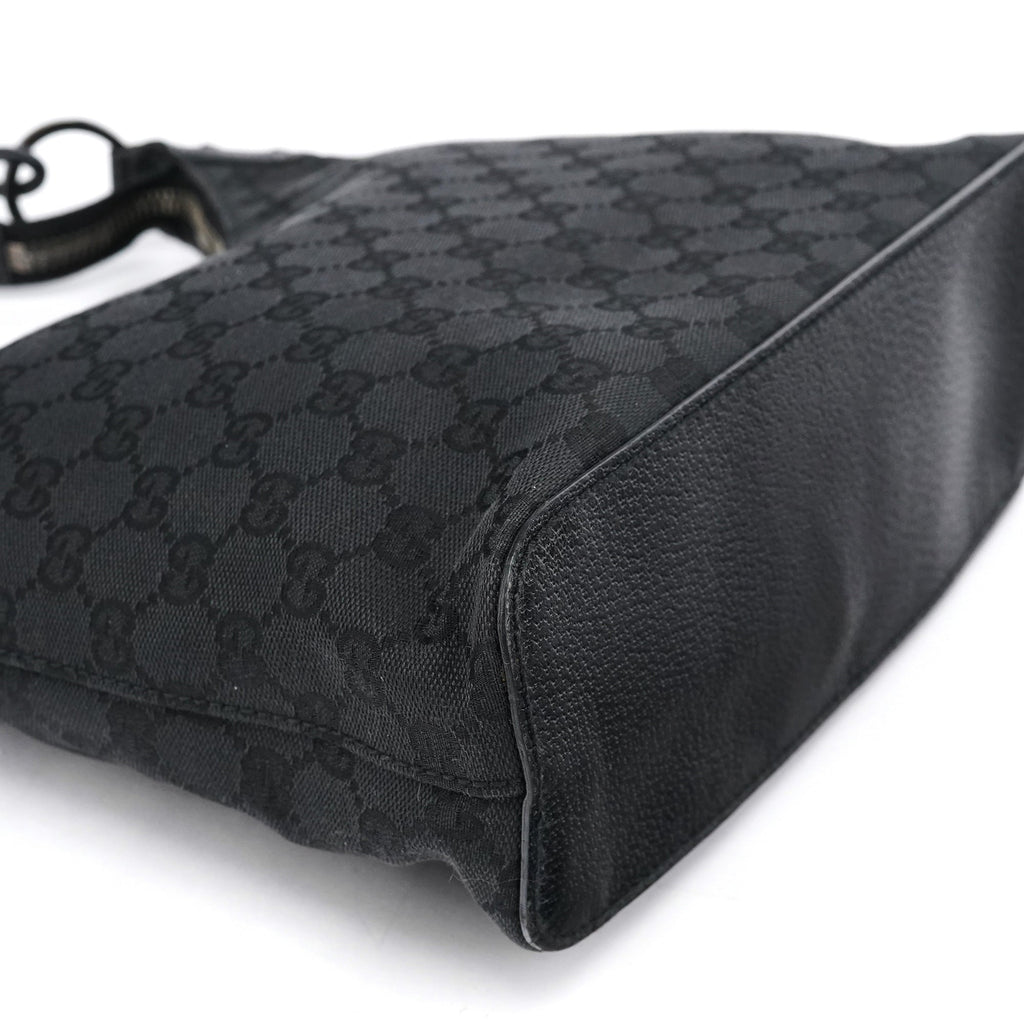 115003 Black GG Shoulder Bag