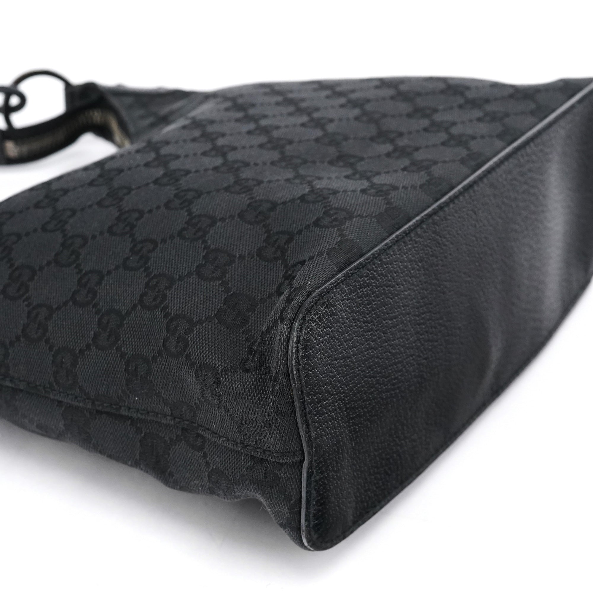 115003 Black GG Shoulder Bag