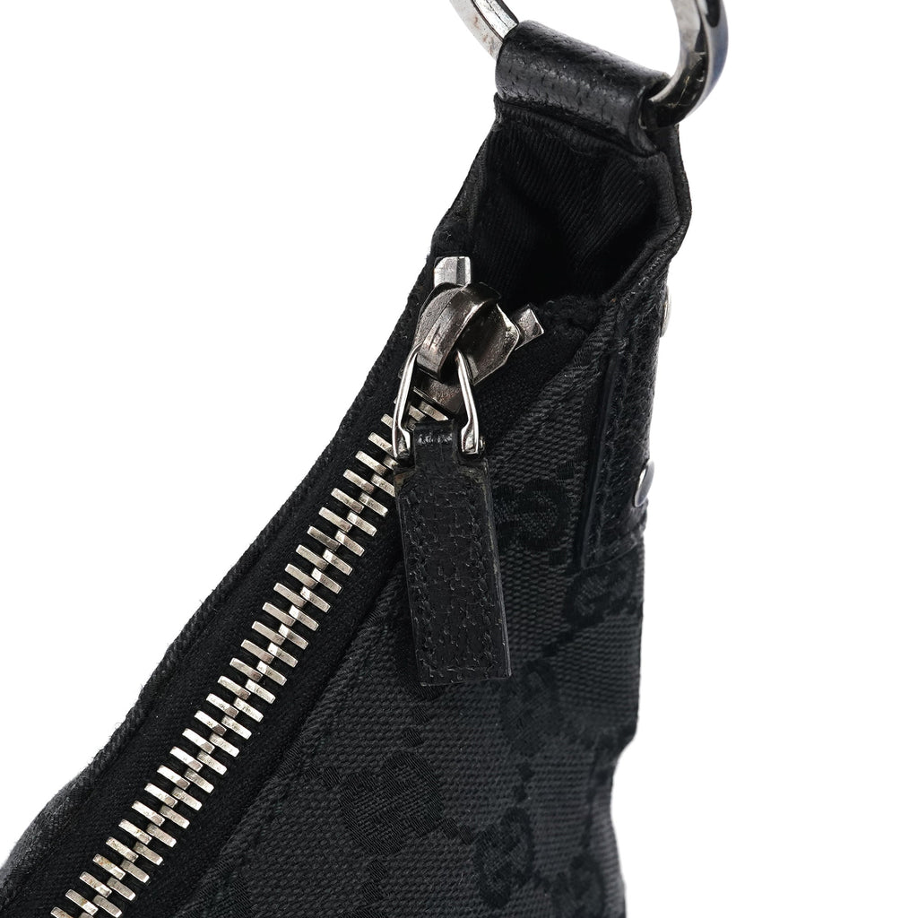 115003 Black GG Shoulder Bag