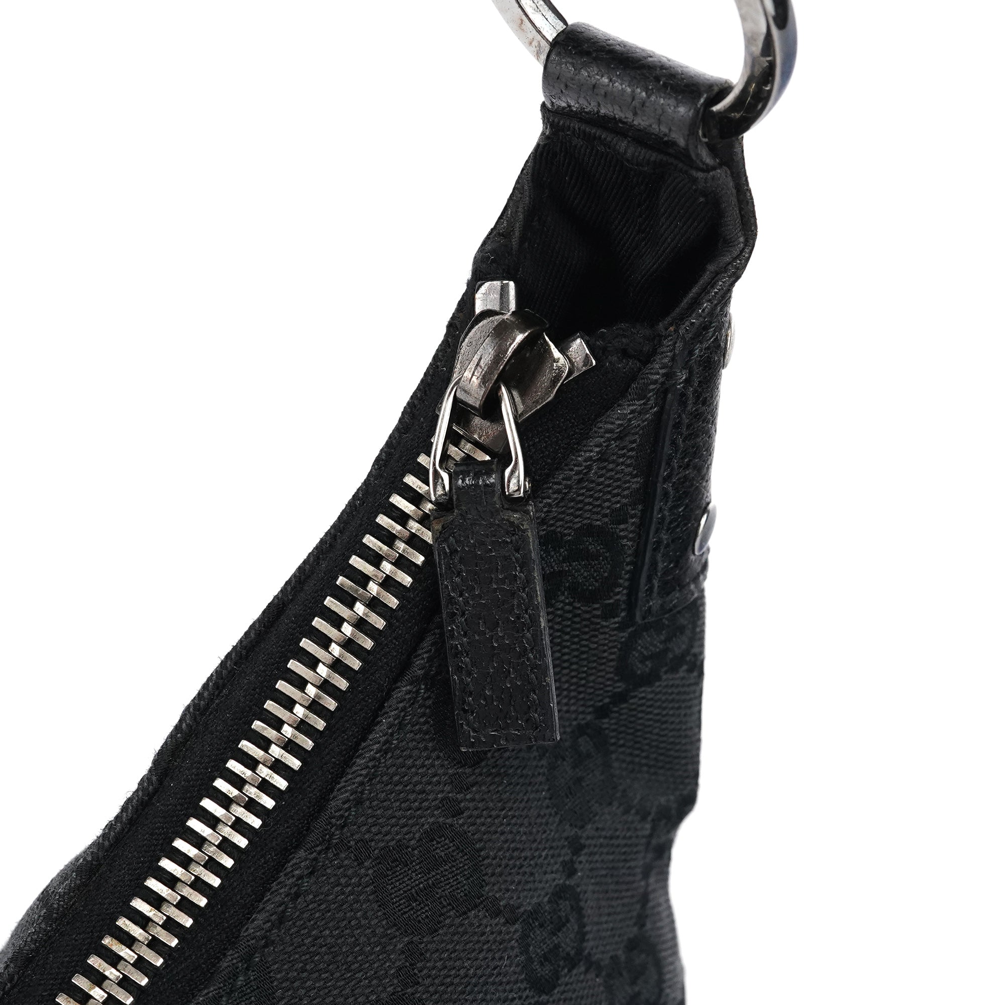 115003 Black GG Shoulder Bag
