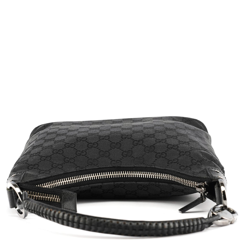 115003 Black GG Shoulder Bag