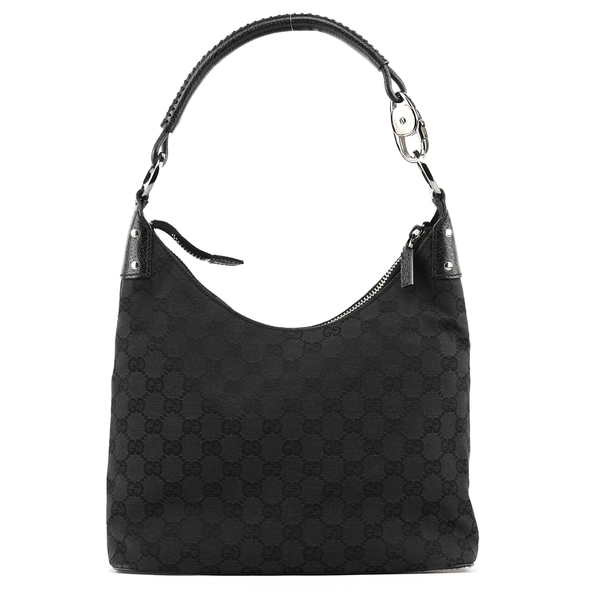 115003 Black GG Shoulder Bag